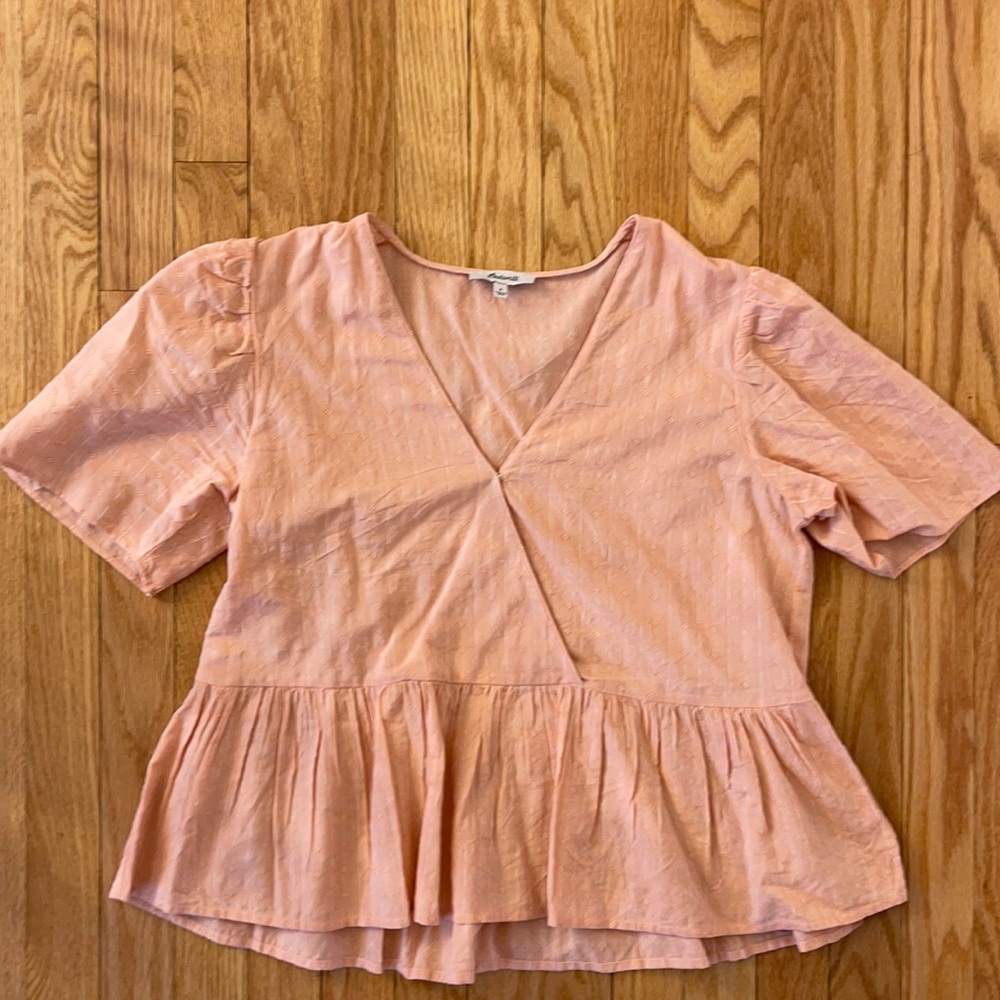 Madewell Peplum Top
